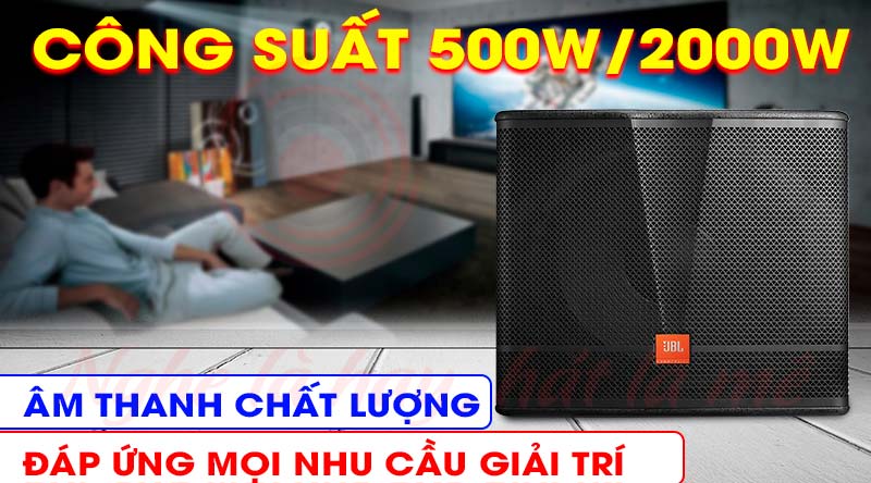 loa sub JBL CV18S công suất mạnh mẽ