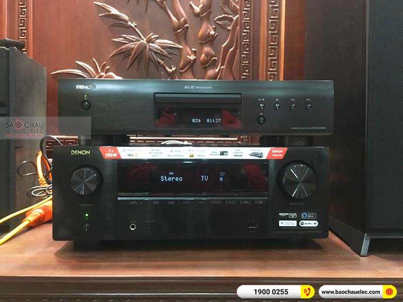 Lắp đặt dàn nghe nhạc anh Hồng ở Bắc Giang