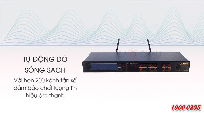 Đầu thu Micro không dây BIK BJ-U550