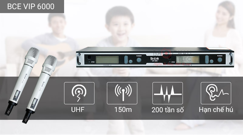 Micro không dây BCE VIP6000