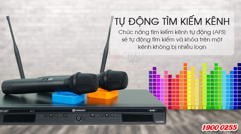 Khả năng tự dò sóng sạch với hiệu suất cao