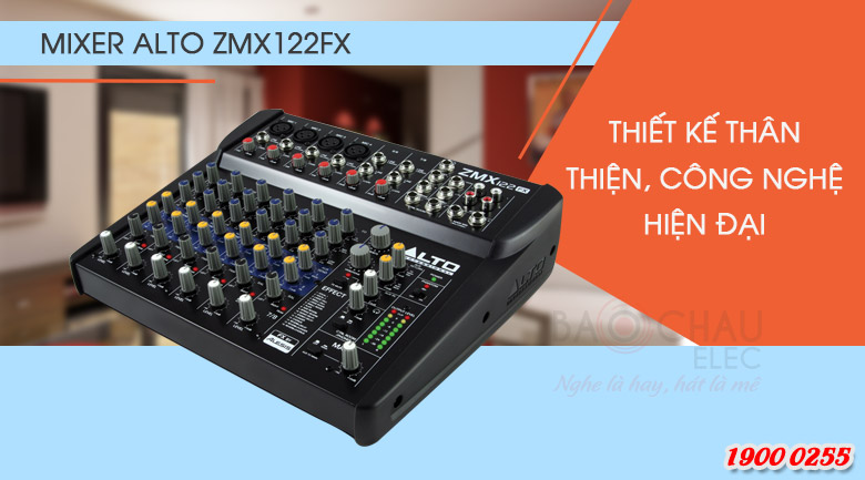 Bàn mixer Alto ZMX122FX