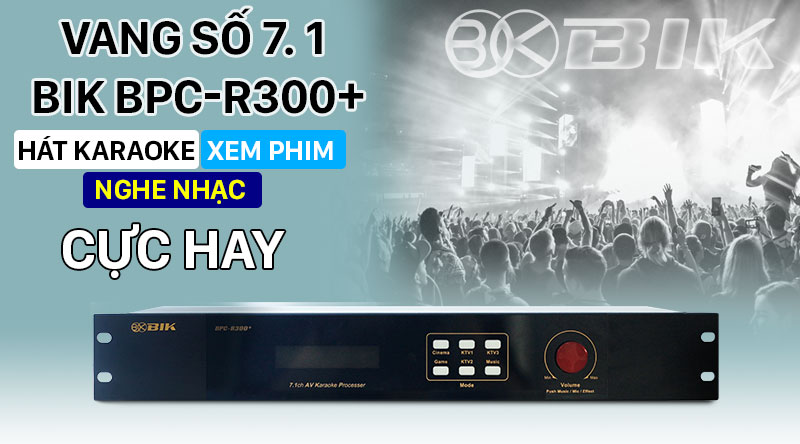 Vang số BIK BPC-R300+ thiết kế hiện đại