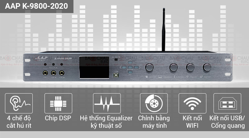 Vang số AAP K9800 New 2020