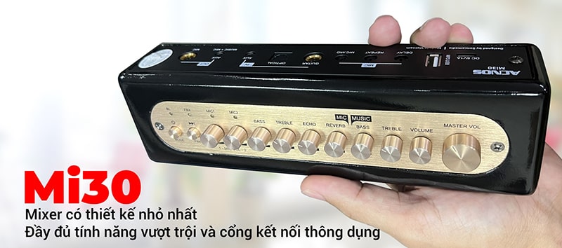 Vang số chỉnh cơ Acnos MI30