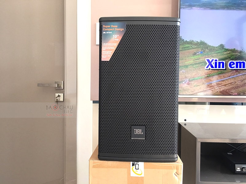 JBL MTS10 là dòng loa thương hiệu Mỹ, công nghệ hiện đại sử dụng cho karaoke, nghe nhạc vàng với diện tích 20 - 35m2