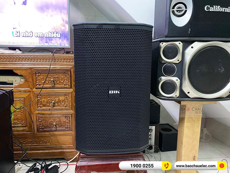 Dàn karaoke của gia đình anh Dũng