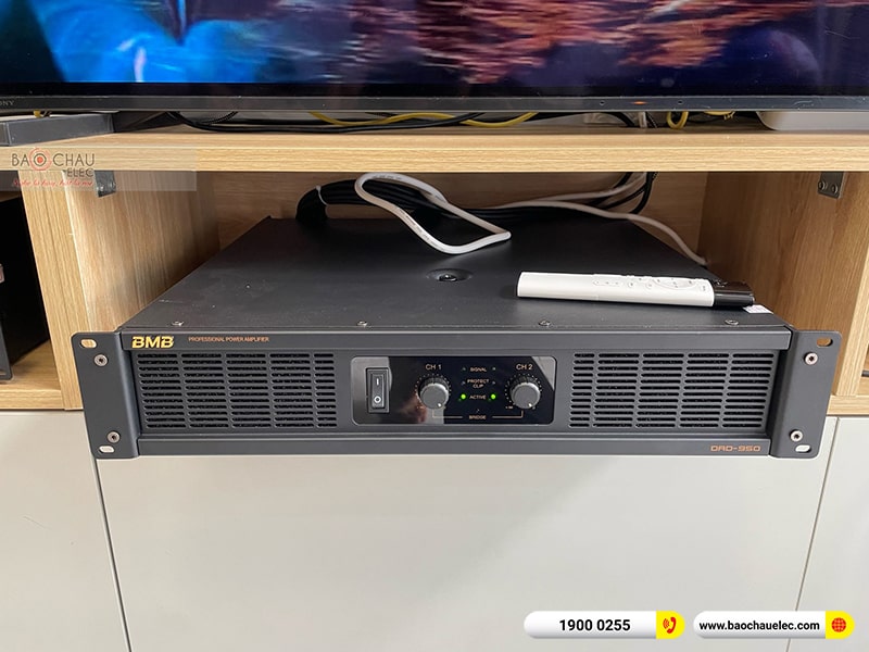 Lắp đặt dàn karaoke cao cấp cho gia đình anh Kiên tại Đồng Nai