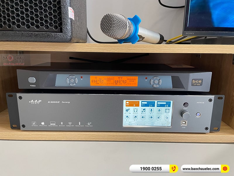 Lắp đặt dàn karaoke cao cấp cho gia đình anh Kiên tại Đồng Nai
