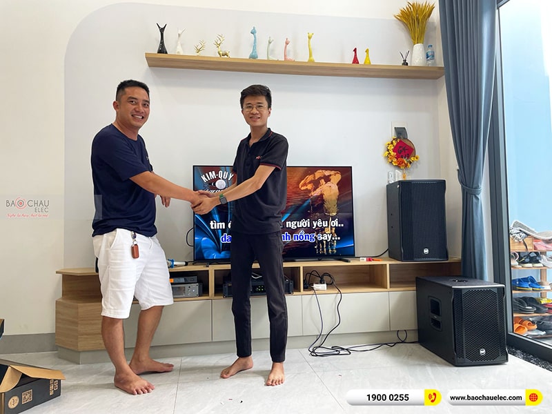 Lắp đặt dàn karaoke cao cấp cho gia đình anh Kiên tại Đồng Nai