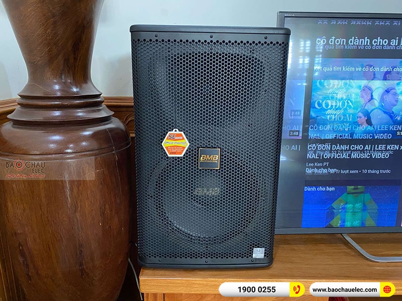 Dàn karaoke của gia đình anh Minh