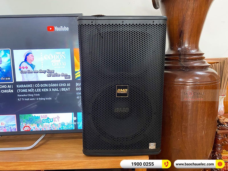 Dàn karaoke của gia đình anh Minh