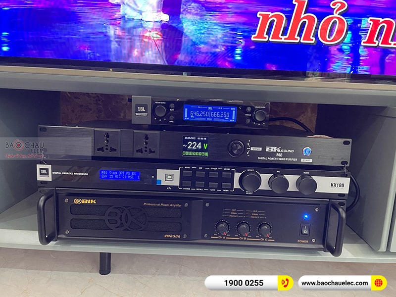 Lắp đặt dàn karaoke cho gia đình chú Xuyên tại Đồng Nai