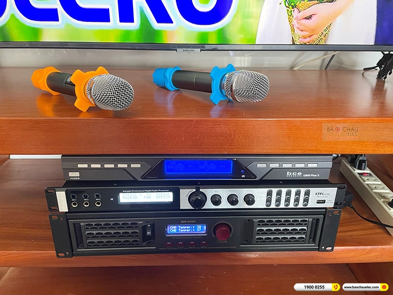 Lắp đặt dàn karaoke trị giá hơn 30 triệu cho anh Kỵ tại Đồng Nai