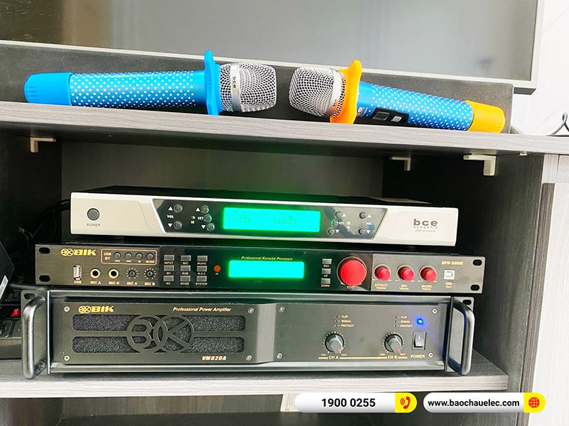 Lắp đặt dàn karaoke trị giá hơn 50 triệu cho anh Hoàng tại Đồng Nai