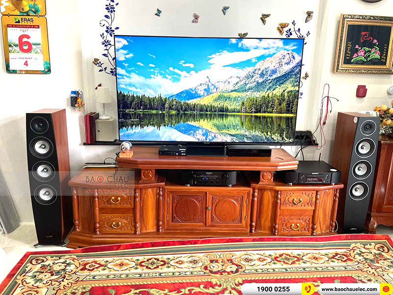 Lắp đặt dàn nghe nhạc cao cấp cho gia đình anh Điệp ở Thống Nhất - Đồng Nai