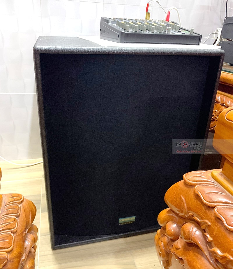 Sub hơi Domus RXW-18C trang bị củ bass 50cm cho âm trầm uy lực, sâu chắc nhưng cũng không kém phần mềm mại
