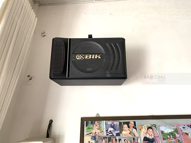 Loa karaoke BIK BJ-S886 thương hiệu Nhật, thiết kế nhỏ gọn, hiện đại, dễ dàng lắp đặt trong mọi không gian giải trí