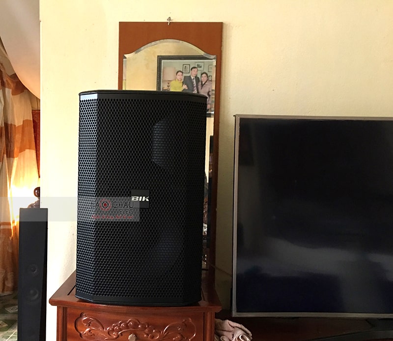 Thiết kế với kiểu dáng loa đứng, kích thước khá nhỏ gọn, bề mặt phủ tone màu đen sang trọng nên người dùng dễ dàng vận chuyển và lắp đặt loa karaoke BIK BSP 412 trong mọi không gian giải trí