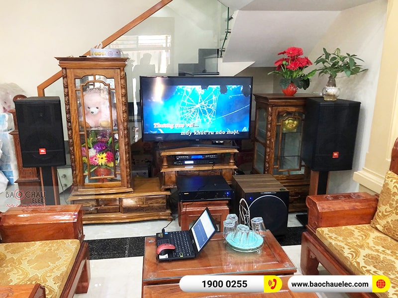 Dàn karaoke của gia đình anh Sênh