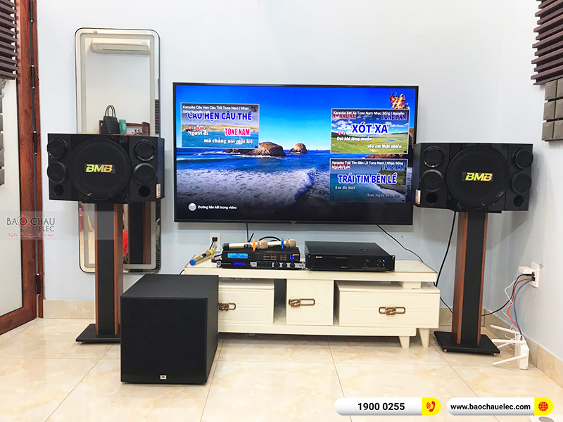Lắp đặt dàn karaoke gia đình anh Cường tại Hải Phòng