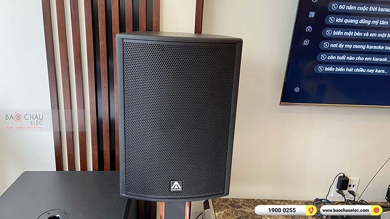 Dàn karaoke của gia đình anh Hưng