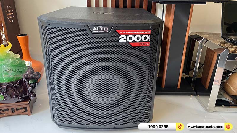 Dàn karaoke của gia đình anh Hưng