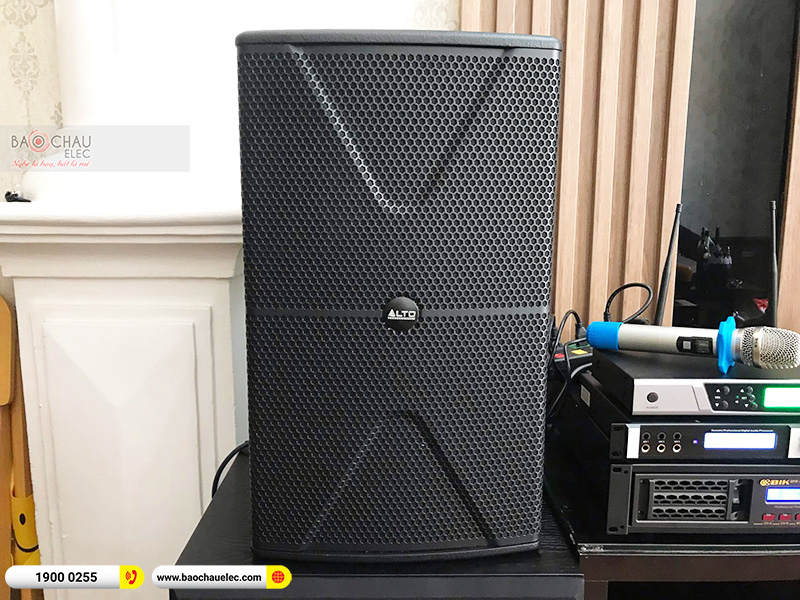 Lắp đặt dàn karaoke gia đình anh Hưng tại Hải Phòng