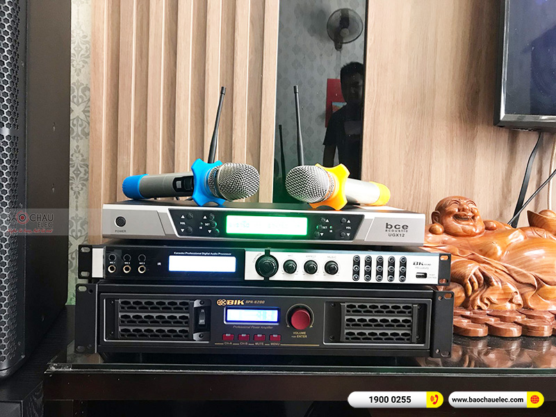 Lắp đặt dàn karaoke gia đình anh Hưng tại Hải Phòng