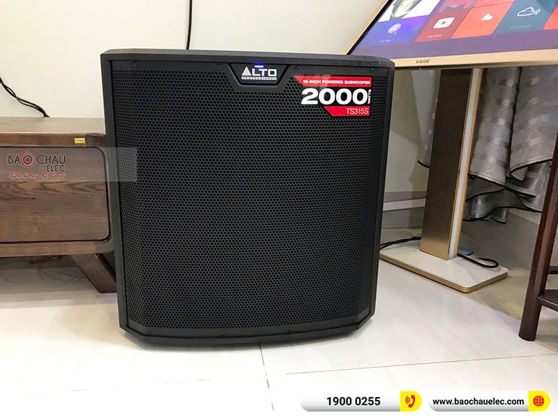 Dàn karaoke của gia đình anh Khang