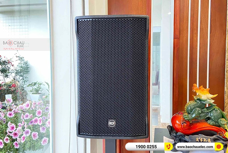 Dàn karaoke của gia đình anh Long