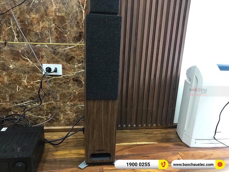 Lắp đặt dàn âm thanh 5.1 xem phim, nghe nhạc Jamo cho anh Nam tại Hải Phòng