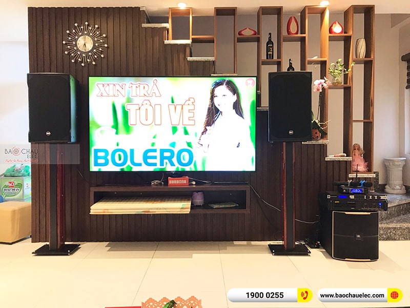 Lắp đặt dàn karaoke hiện đại cho anh Kiên tại Hải Phòng