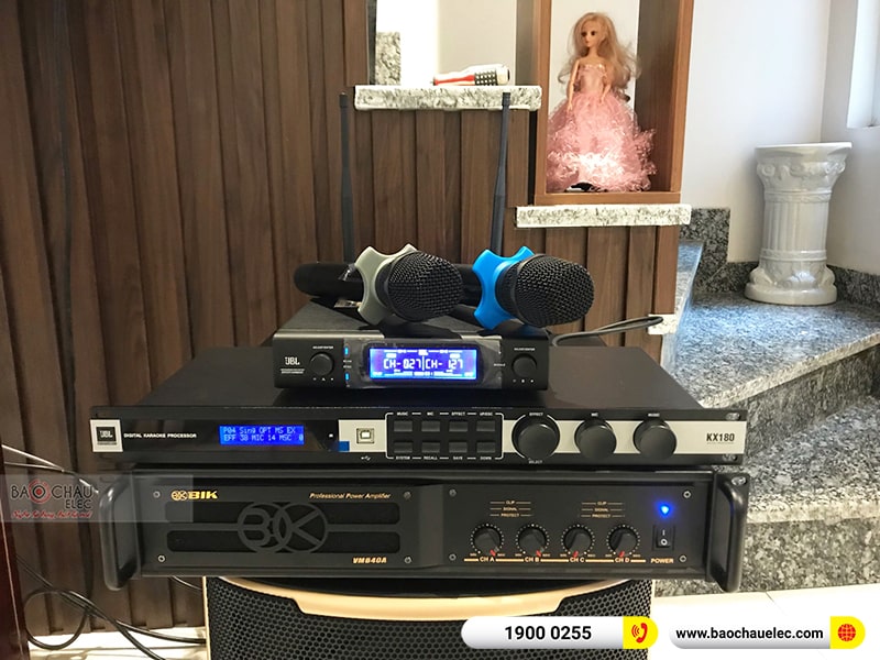 Lắp đặt dàn karaoke hiện đại cho anh Kiên tại Hải Phòng