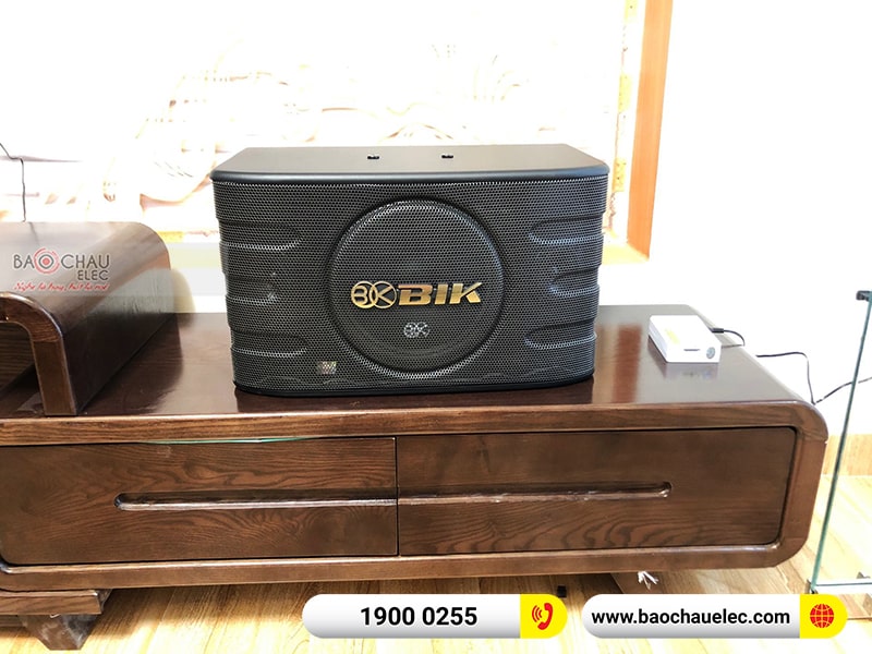 Lắp đặt dàn karaoke gia đình anh Hồng tại Hải Phòng