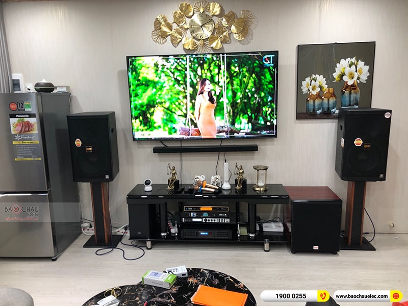 Lắp đặt dàn karaoke trị giá hơn 50 triệu cho anh Khải tại Hải Phòng
