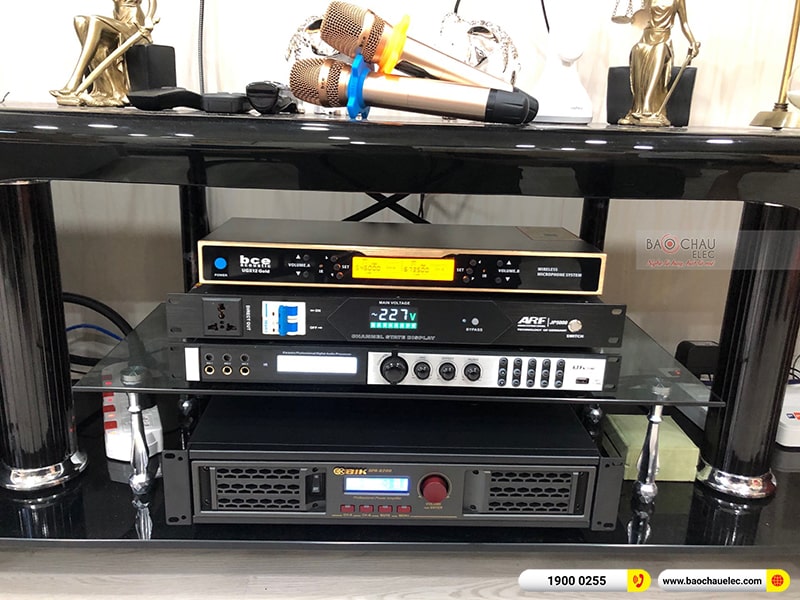 Lắp đặt dàn karaoke trị giá hơn 50 triệu cho anh Khải tại Hải Phòng