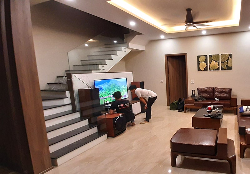 dàn karaoke Paramax cho gia đình anh Hùng ở VSip Bắc Ninh h6