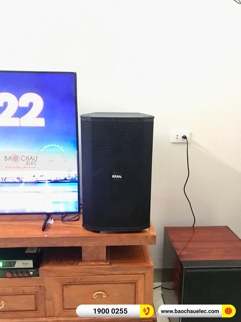 Dàn karaoke của gia đình anh Vinh