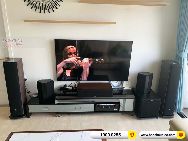 Lắp đặt dàn âm thanh 5.1 xem phim, nghe nhạc cho anh Định tại Đà Nẵng
