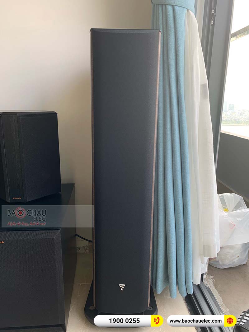 Lắp đặt dàn âm thanh 5.1 xem phim, nghe nhạc cho anh Định tại Đà Nẵng