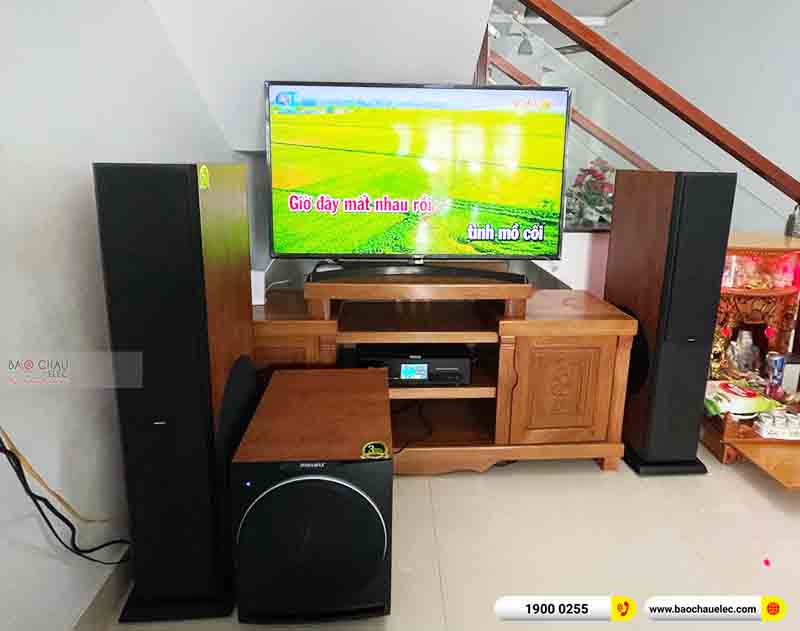 Lắp đặt dàn karaoke gia đình anh Khánh tại Đà Nẵng