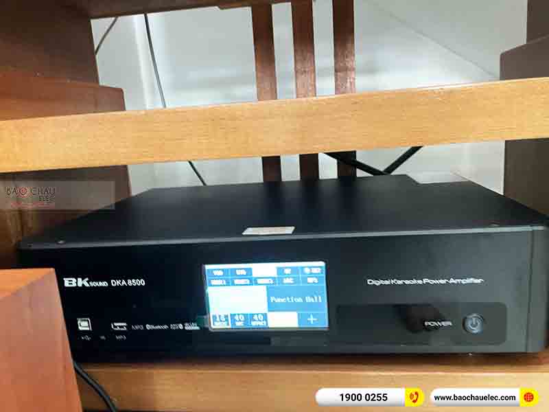 Lắp đặt dàn karaoke gia đình anh Khánh tại Đà Nẵng