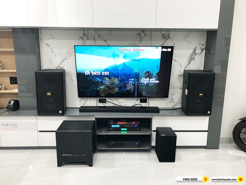 Lắp đặt dàn karaoke trị giá gần 60 triệu cho anh Sơn tại Đà Nẵng