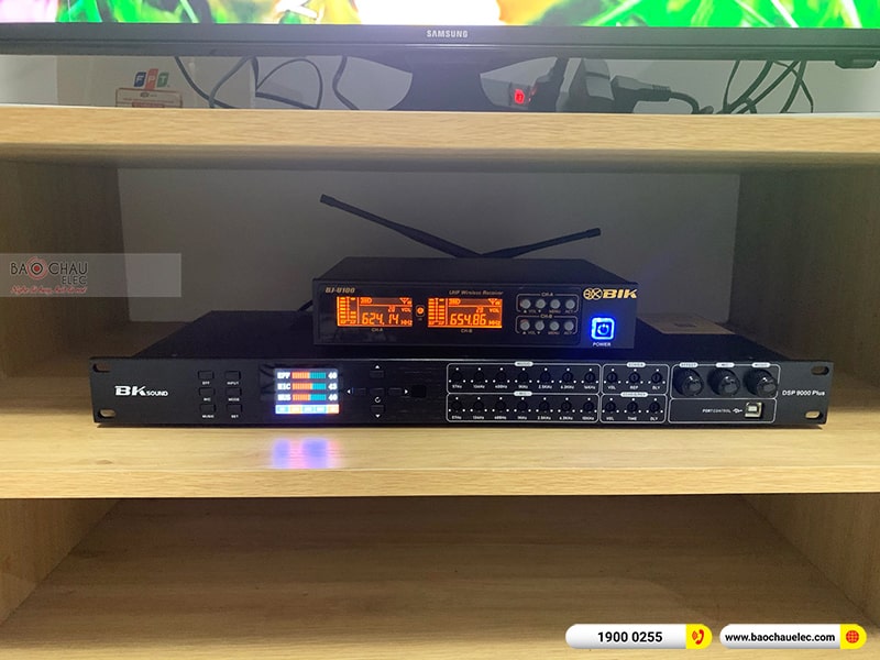 Lắp đặt dàn karaoke trị giá hơn 20 triệu cho anh Khánh tại Đà Nẵng