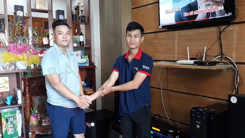 Dàn karaoke gia đình 39 triệu tiện lợi của anh Lộc - Gò Vâp TPHCM