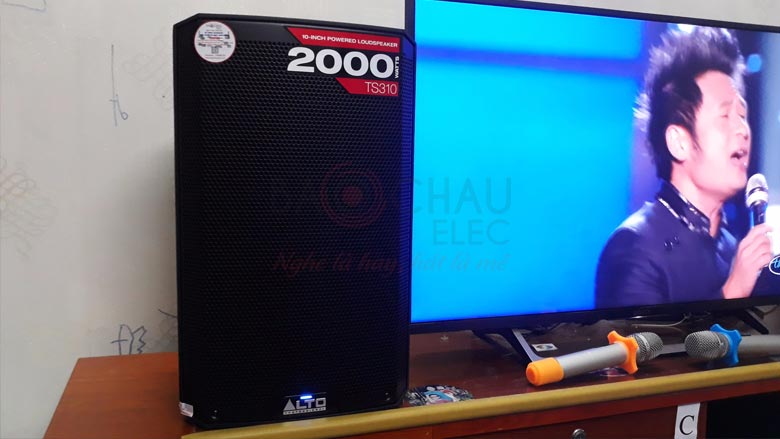 Lắp đặt dàn karaoke hay 25 triệu cho gia đình anh Bách - Phú Nhuận