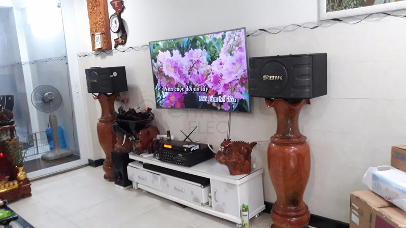Lắp đặt d&agrave;n karaoke hơn 16 triệu cho gia đ&igrave;nh anh Danh - Q13 (TP HCM)