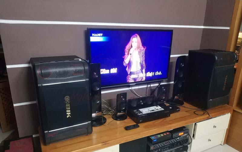 Lắp đặt dàn karaoke gần 22 triệu cho gia đình anh Hùng tại Q4, TP HCM
