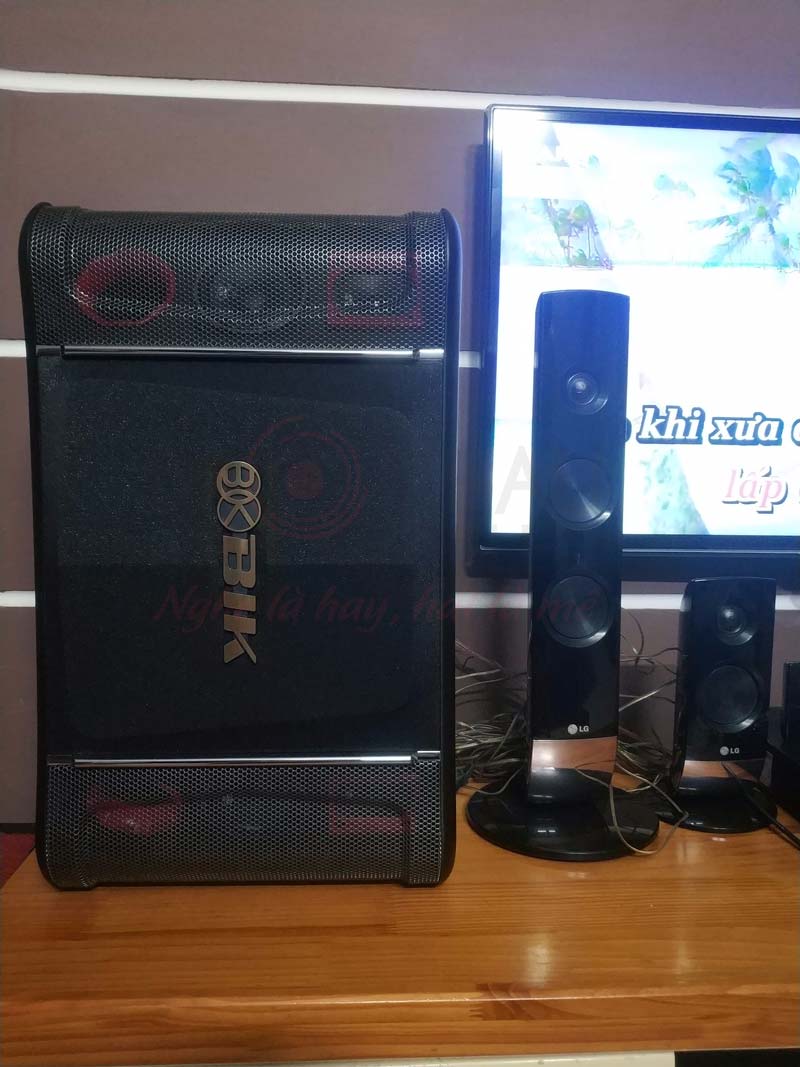 Lắp đặt dàn karaoke gần 22 triệu cho gia đình anh Hùng tại Q4, TP HCM